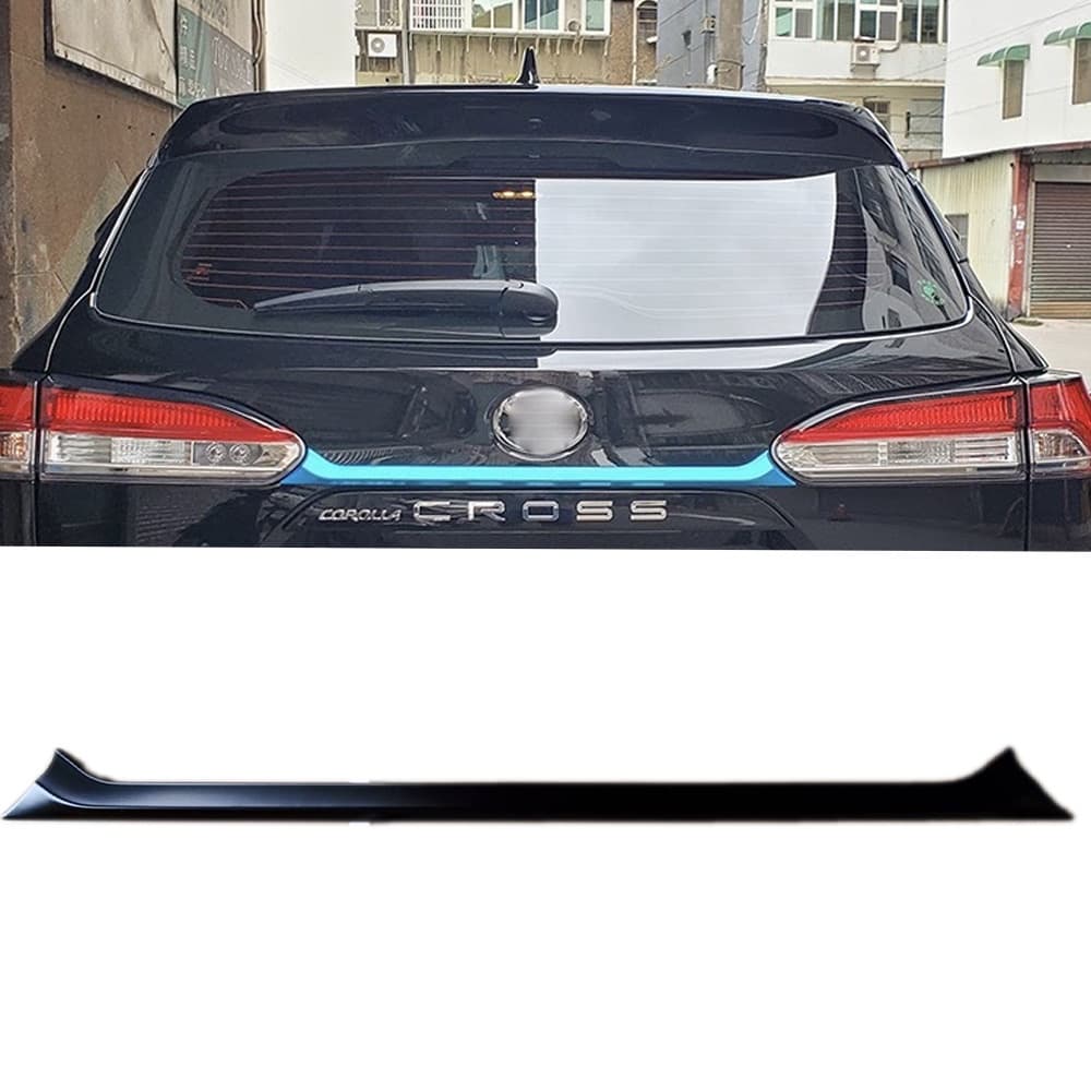 [贈一年延保]Corolla Cross專用後尾門毒牙尾門飾條|汽車裝飾|保護貼|汽車百貨|車貼 縮圖 4