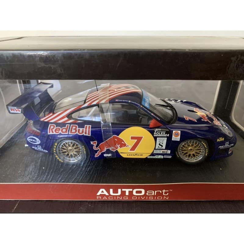 1:18 AUTOart #802Porsche 911 GT3 Daytona #7 2002 " Red Bull 縮圖 3
