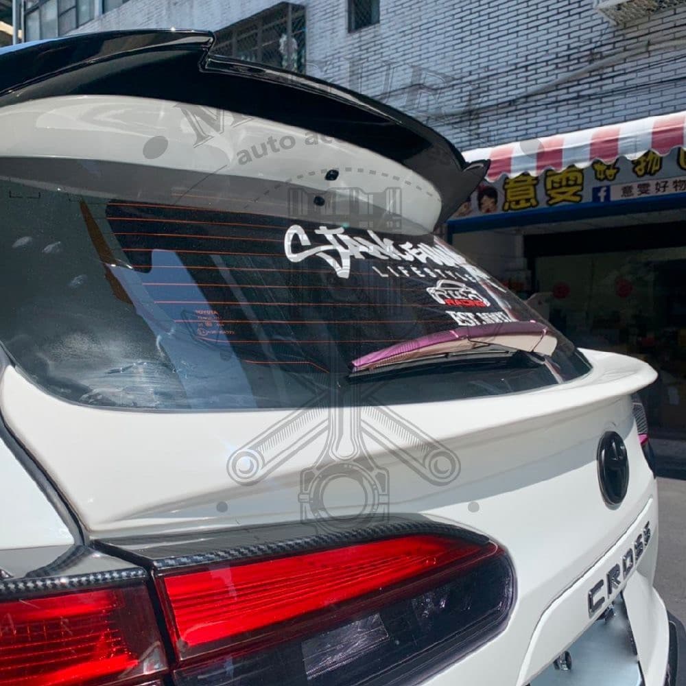 [贈一年延保]Corolla Cross 跑旅風格專屬中尾翼塑膠材質含烤漆附雙面膠安裝簡單輕鬆變帥哥 縮圖 5