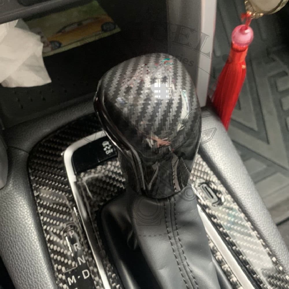 [贈一年延保]Corolla Cross 專用卡夢水轉印排檔頭貼片|汽車裝飾|汽車百貨|貼片|車貼|保護貼 縮圖 4