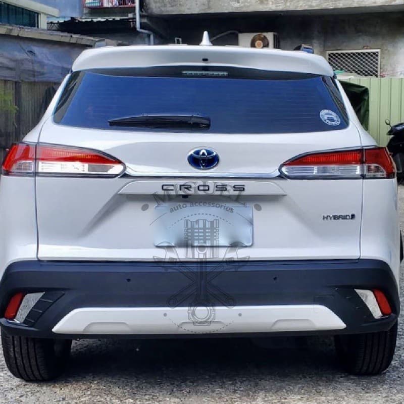 [贈一年延保]Corolla Cross專用後尾門毒牙尾門飾條|汽車裝飾|保護貼|汽車百貨|車貼 縮圖 3