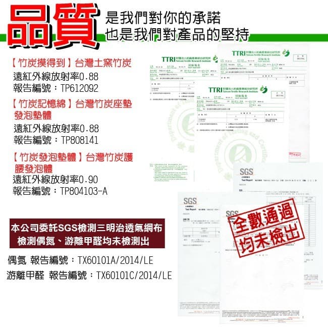 全車系通用 CARBUFF 竹炭記憶透氣 MH-10161 縮圖 6