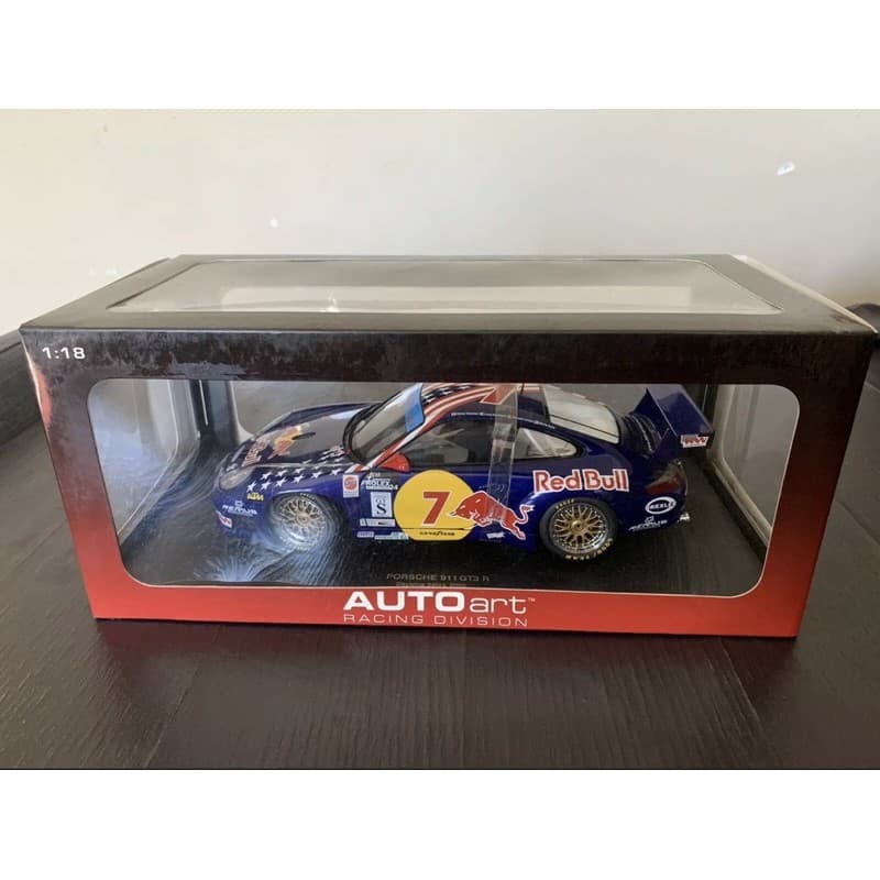 1:18 AUTOart #802Porsche 911 GT3 Daytona #7 2002 " Red Bull 縮圖 4