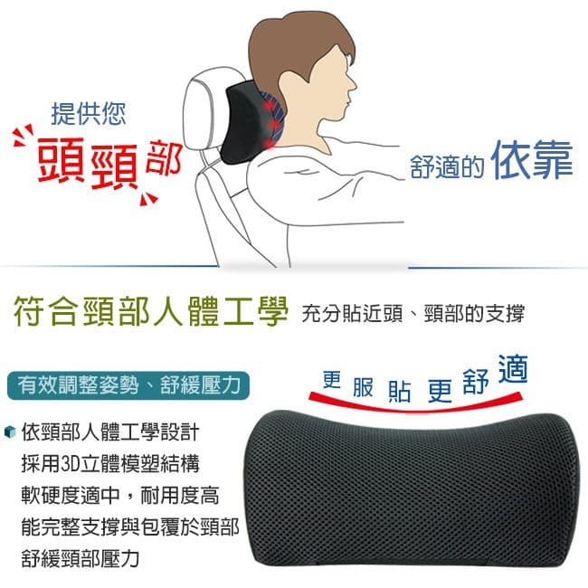 全車系通用 CARBUFF 竹炭記憶透氣 MH-10161 縮圖 8