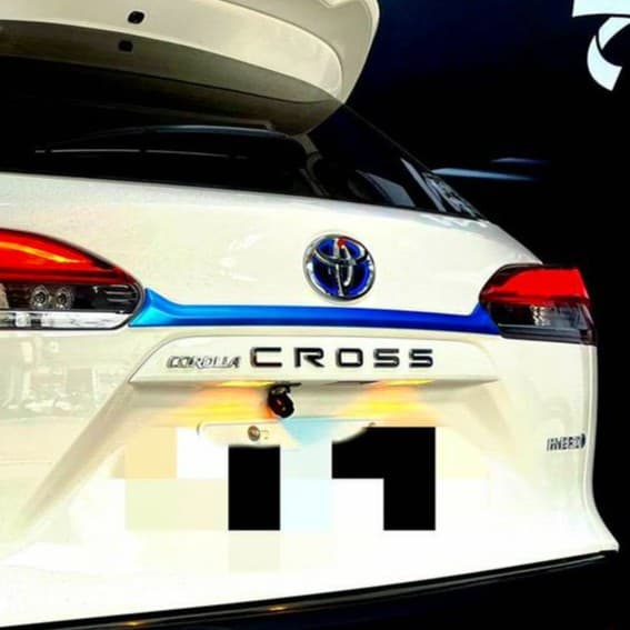[贈一年延保]Corolla Cross專用後尾門毒牙尾門飾條|汽車裝飾|保護貼|汽車百貨|車貼