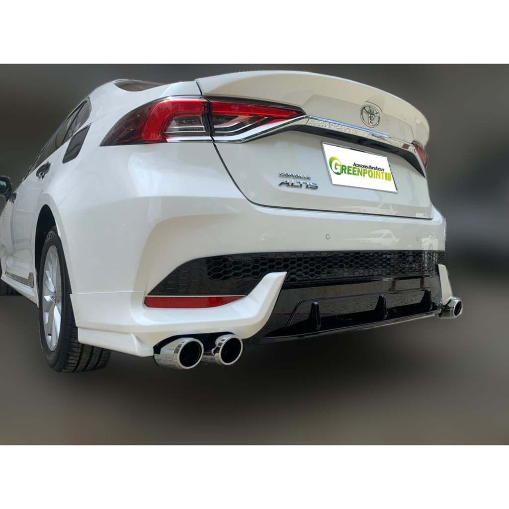 19+ Corolla Altis 專用GP版空力套件後下巴