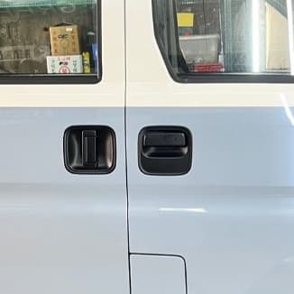 [J SPACE 廂/貨車專用]卡夢門外把手飾板｜防刮耐磨｜免鑽孔｜原廠孔位｜汽車外觀改裝配件｜J SPACE配件｜ 縮圖 5
