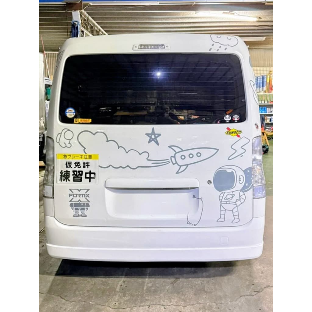 【台灣現貨】Toyota Town Ace 專用 日規 空力套件 大包 前下巴 側裙 後下巴 JDM 降車身 外觀 改裝 縮圖 4