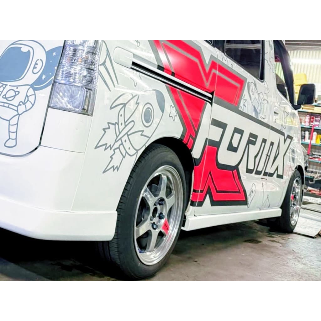 【台灣現貨】Toyota Town Ace 專用 日規 空力套件 大包 前下巴 側裙 後下巴 JDM 降車身 外觀 改裝 縮圖 8